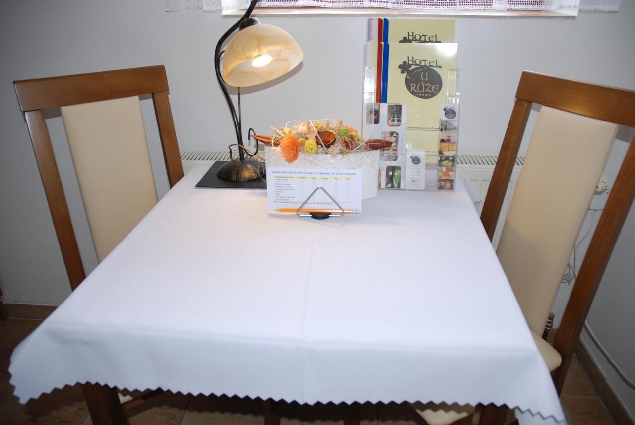 Hotel U Ruze Slavonice Εξωτερικό φωτογραφία